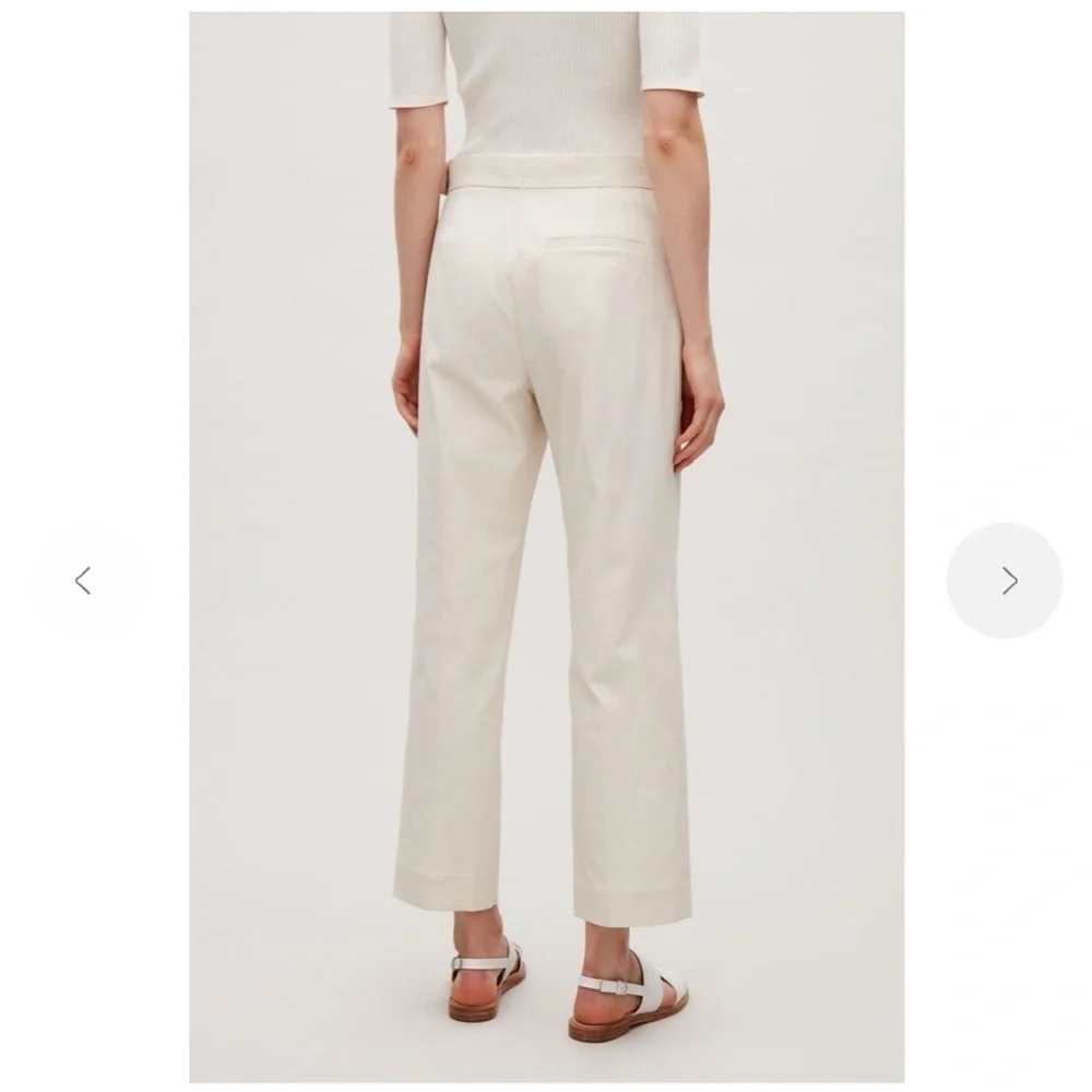 NWT COS Textured Straight-fit Trousers - Picture 3 of 9